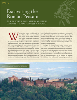 Excavating the Roman Peasant by Kim Bowes, Mariaelena Ghisleni, Cam Grey, and Emanuele Vaccaro