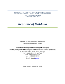 Republic of Moldova