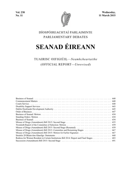 Seanad Éireann