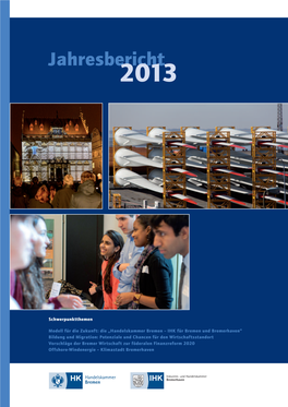 Jahresbericht 2013 3 Konjunkturbericht 2013