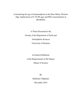 TILGHMAN-THESIS-2014.Pdf (3.175Mb)