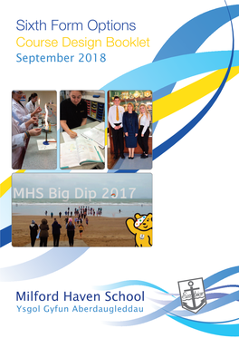 Sixth Form Options Course Design Booklet September 2018