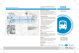 Route F590-9000 South Flex F590