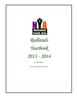 Redlands Yearbook 2013