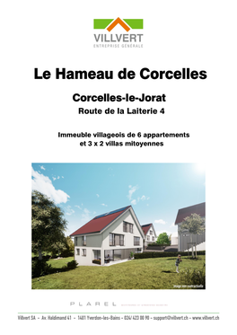 Le Hameau De Corcelles