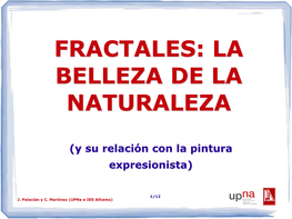 Fractales: La Belleza De La Naturaleza