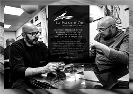 Sensory Experience in the World of Steph Cop and Christian Sinicropi at Restaurant La Palme D'or