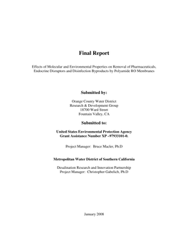 Final Report