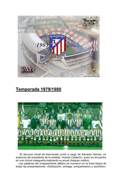 Atlético De Madrid, Realizada Ayer En El Estadio Vicente Calderón