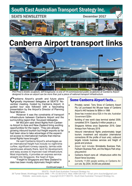 Canberra Airport Transport Links