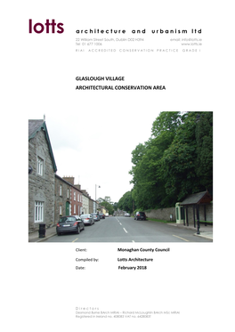 Glaslough Village ACA Report