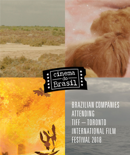 Brazilian Companies Attending Tiff – Toronto International Film Festival