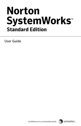 User Guide Norton Systemworks™ Standard Edition User Guide