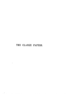 Tite CLARKE PAPERS. 167956