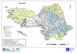 Map Prepared by NIRSA Data Provided by Ordnance Survey Ireland, Central Statistics Office (Census Files) Copyright Permit No