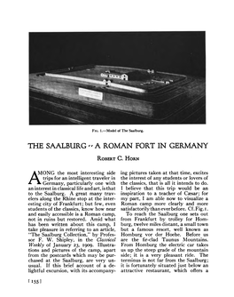 The Saalburg.Pdf