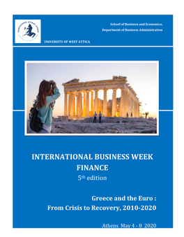 INTERNATIONAL BUSINESS WEEK FINANCE 5Th Edition