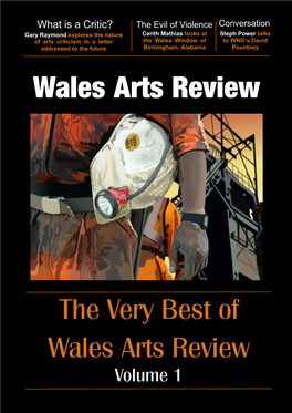 Very Best of Wales Arts Review Volume 1