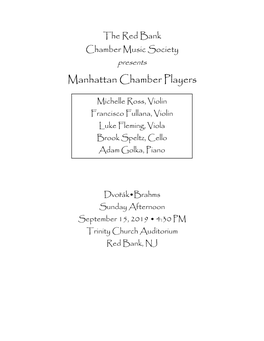 Manhattan Chamber Players