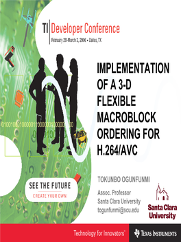 Slice Structure Coding, FMO 5