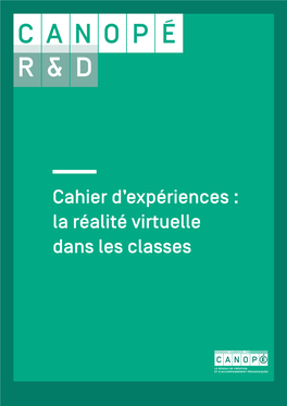 Cahier D'expériences