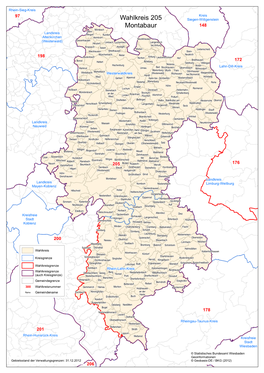 Wahlkreis 205 Montabaur