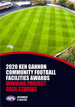 2020 Ken Gannon Community Football Facilities Awards