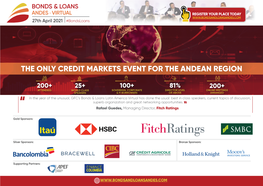 Bonds & Loans Andes Virtual 2021