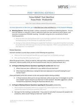 Pathway to Leadership® Process