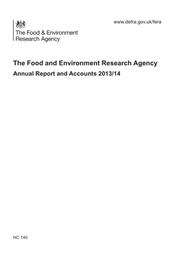 Annual Report and Accounts 2013/14