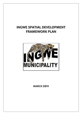 Ingwe Spatial Development Framework Plan