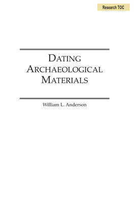 Dating Archaeological Materials