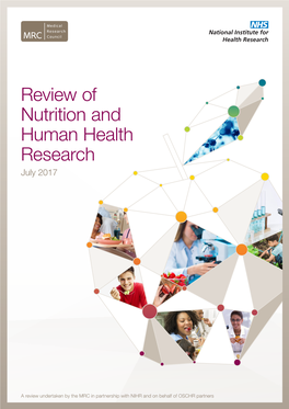 Review of Nutrition and Human Health Research July 2017