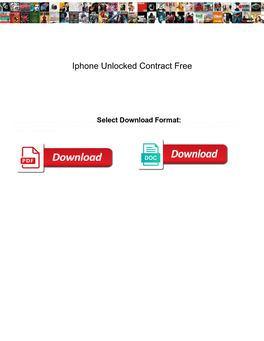 Iphone Unlocked Contract Free