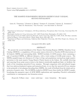 The Massive Star-Forming Regions Omnibus X-Ray Catalog, Second Installment