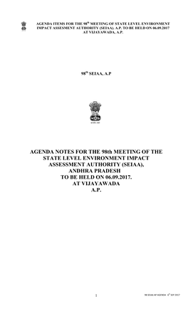 Andhra Pradesh to Be Held on 06.09.2017