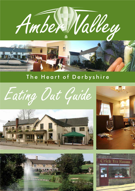 Eating out Guide Amber Valley - the Heart of Derbyshire