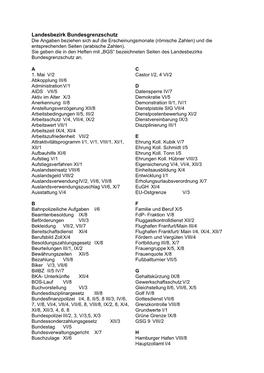 DP-Stichwortverzeichnis Bundesgrenzschutz 2003 (Pdf.File)