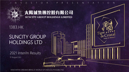 1383.Hk Suncity Group Holdings Ltd