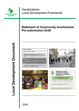 Local Development Document