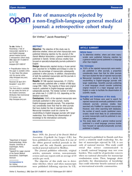 A Retrospective Cohort Study