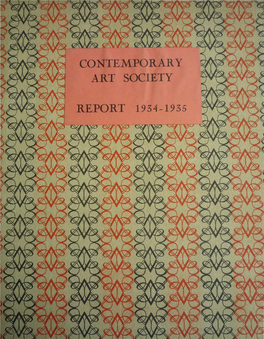 Contemporary Art Society Report 1934-1935