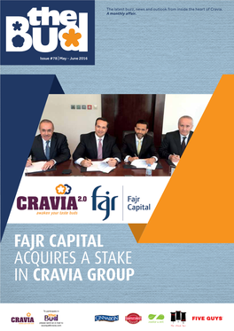 Fajr Capital Acquires a Stake in Cravia Group