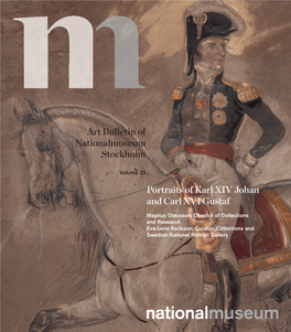 Portraits of Karl XIV Johan and Carl XVI Gustaf Art Bulletin of Nationalmuseum Stockholm