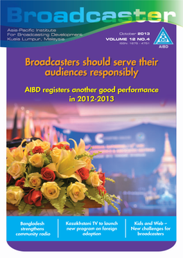 Broadcasters Should Serve Their Audiences Responsibly