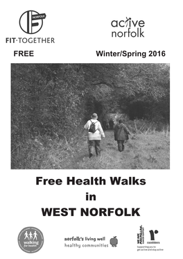 Free Health Walks in WEST NORFOLK