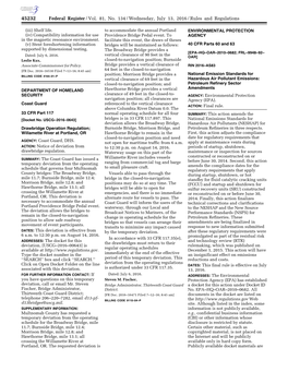 Federal Register/Vol. 81, No. 134/Wednesday, July 13, 2016