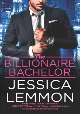 THE BILLIONAIRE BACHELOR by Jessica Lemmon