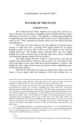 Waters of the State