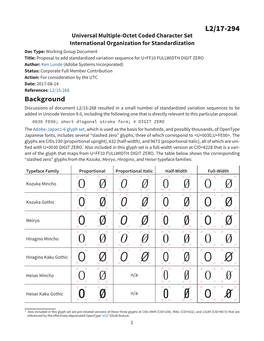 L2/17-294: Proposal to Add Standardized Variation Sequence For